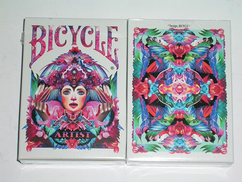 美國原裝進口 Bicycle Artist PLAYING CARDS 藝術家 單車撲克牌