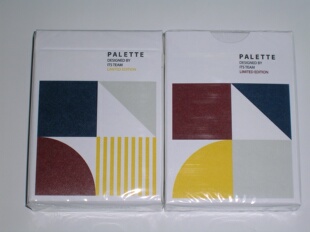 台灣制品 PALETTE PLAYING CARDS 調色盤 撲克牌