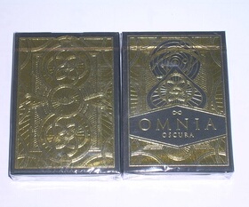 美國進口 台灣制品 Omnia Oscura 黑金 奧米亞 撲克牌