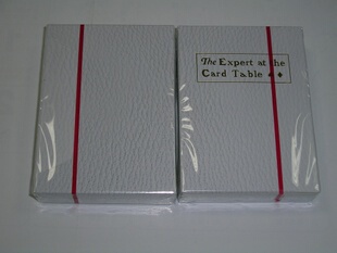 美國 Expert At The Card Table White SWE 白色聖經 限量撲克牌