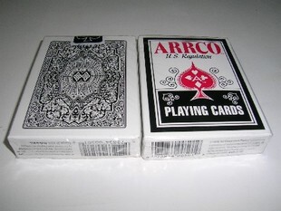 美国原装進口 Arrco US regulation 黑色 撲克牌