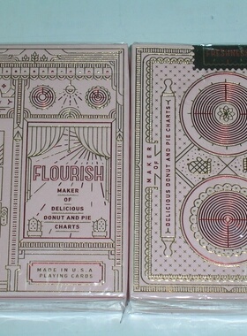美國原裝進口 FLOURISH Playing Cards 繁盛 花切收藏 撲克牌