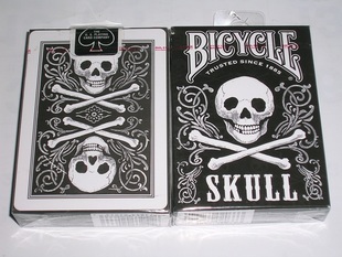 美國原裝進口 Bicycle skull deck by USPCC撲克牌