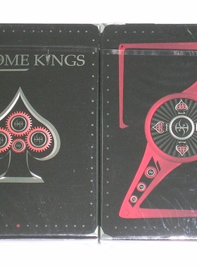 美國原裝進口 Chrome Kings red 红色金属王国 撲克牌
