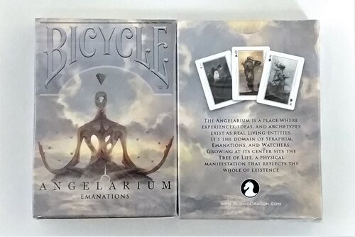 美國 Bicycle Angelarium Trilogy Emanations 天使三部曲撲克牌