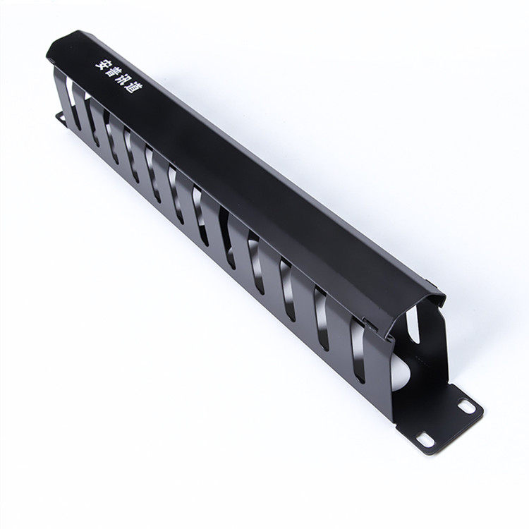 安普讯道1u网络理线器金属理线架绕线器