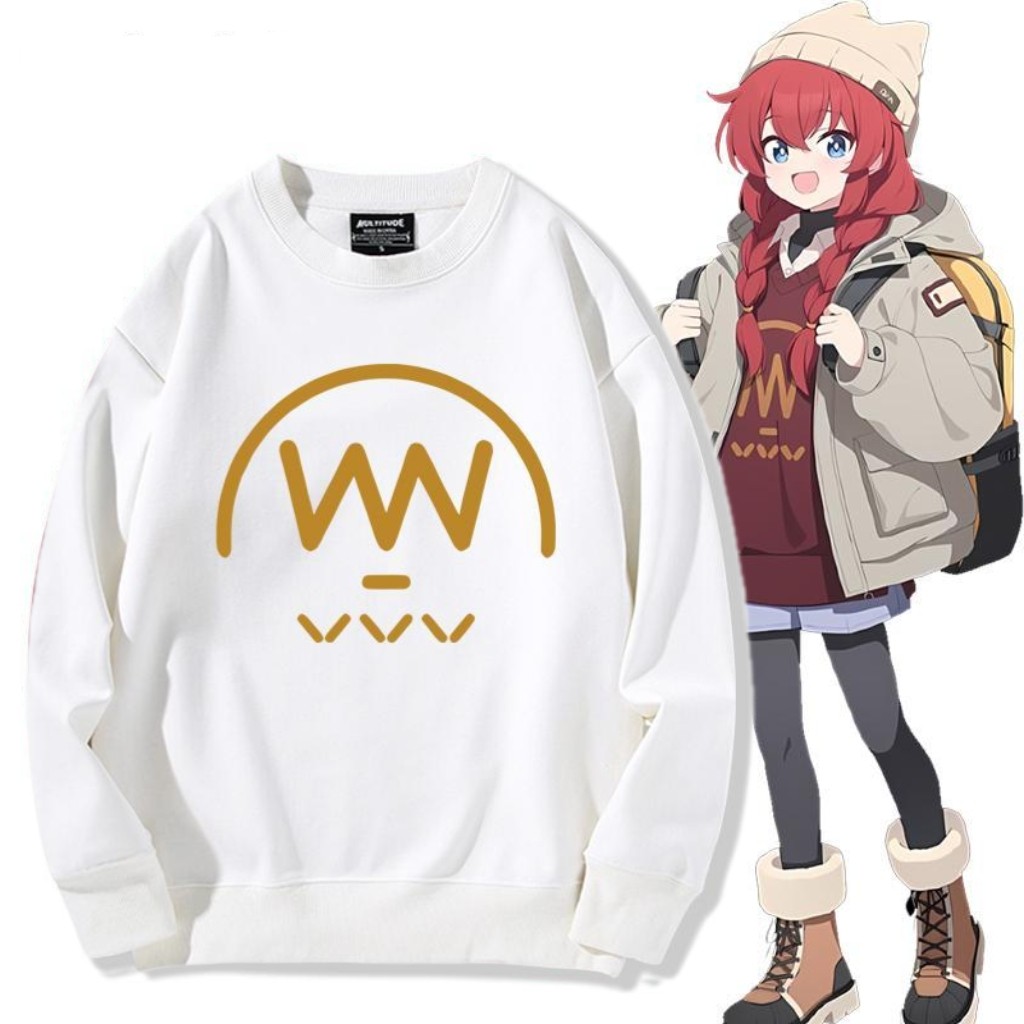 碧蓝档案加绒卫衣动漫周边蔚蓝小涂真纪服男女秋冬季学生外套打底