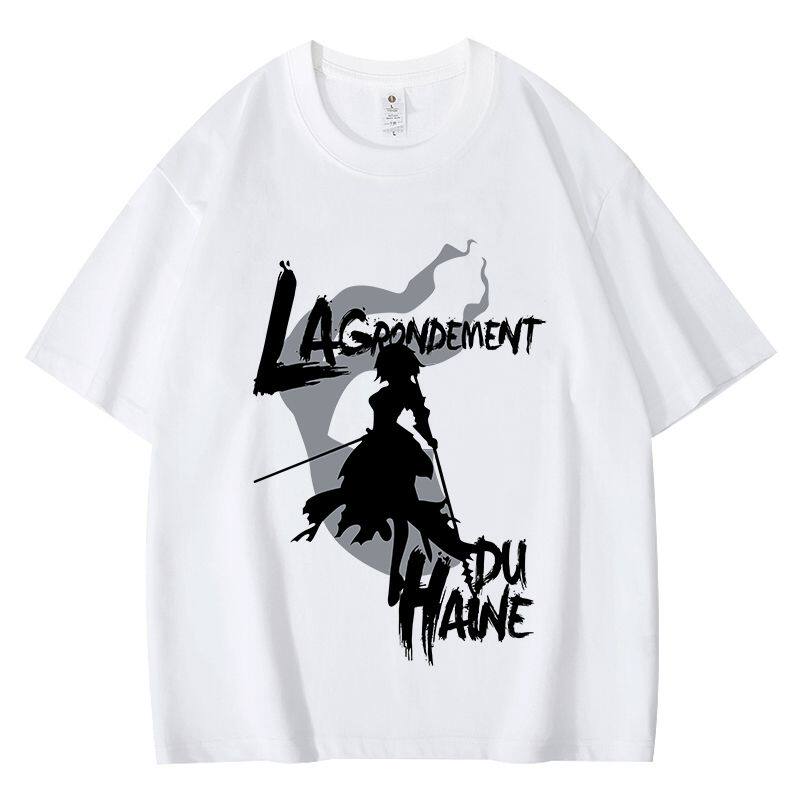 动漫周边fate贞德圣女吾王saber衣服男女二次元学生短袖T恤夏新款