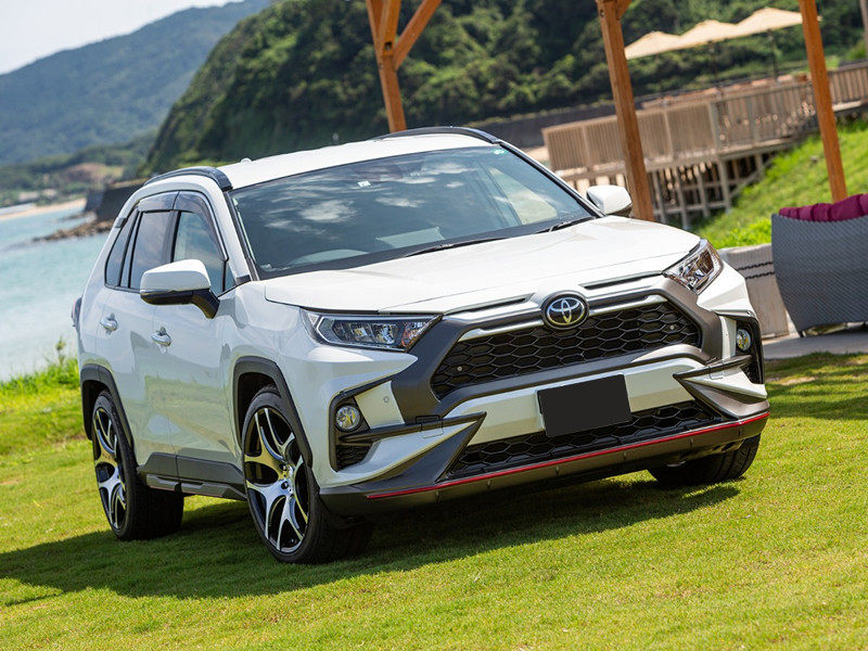 NEWS RAV4 荣放 大包围 保险杠 前杠 侧裙 后唇 尾翼 改装