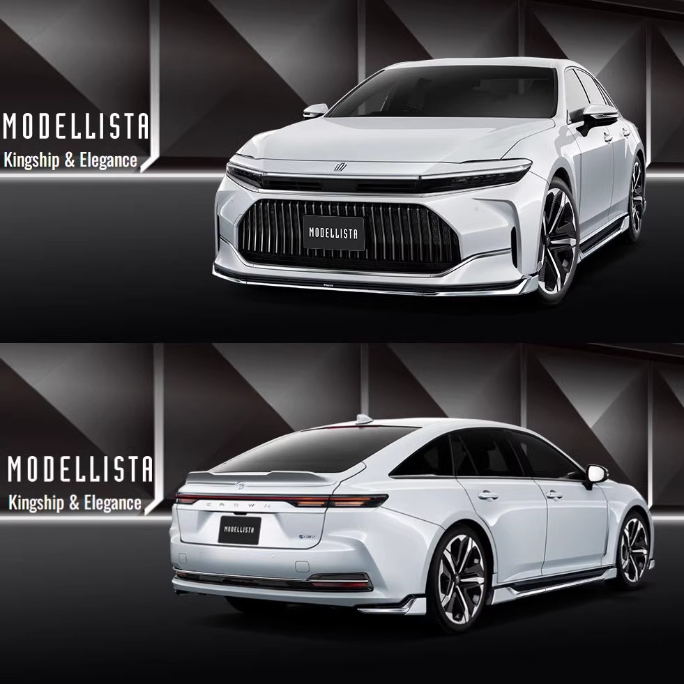 modellista CROWN 皇冠 蒙娜丽莎 小包围 改装 前后唇 侧裙 尾翼