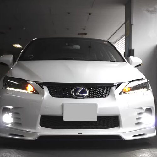 SKP 雷克萨斯CT200h F SPORT (ZWA10) 改装包围 前唇 后唇 雾灯框