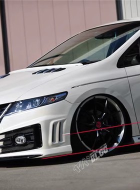 noblesse RB3 奥德赛 大包围 改装 日版 前后 保险杠 中网