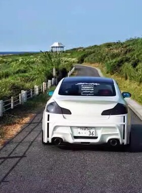 Kenstyle 英菲尼迪 G37 运动大包围 改装 后保险杠 后杠 尾翼