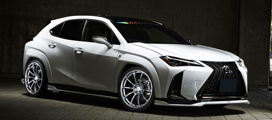 artisan 雷克萨斯 UX 250h宽体包围 改装日版 前后唇 轮眉 尾翼