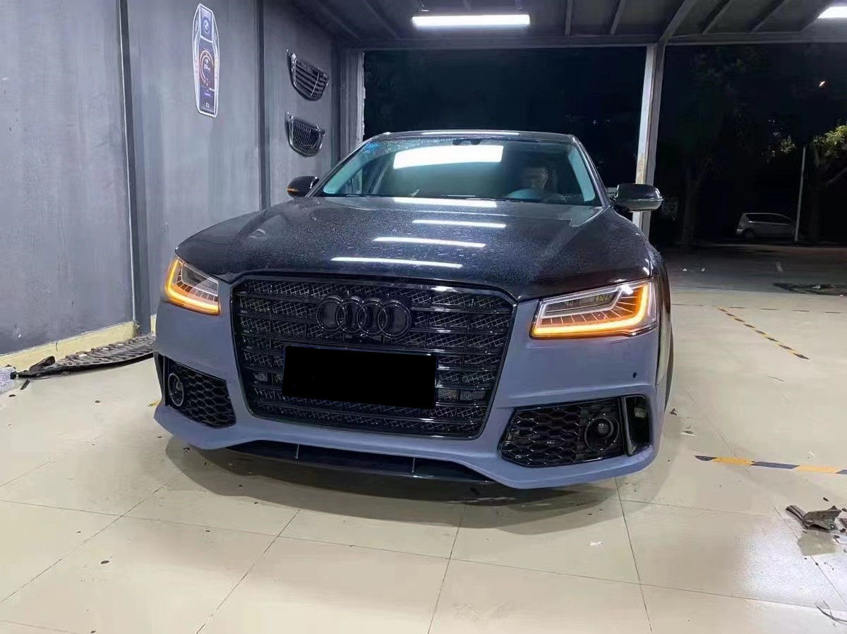 11-18 款 奧迪A8 D4  S8改裝大包圍升級RS8前保險杠 W12中網 前杠在類目 汽車/用品/配件/改裝, 汽車零配件, 汽車包圍中 - 來自Buy2taobao.com提供專業的淘寶代購服務