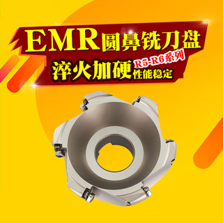 EMR牛鼻刀盘 圆鼻面铣刀盘 数控刀盘EMR 6R63-22-4T  R6刀片