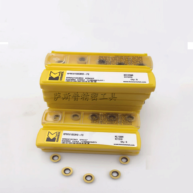 R5刀片RPMW1003MO-E05C KC725M R6圆刀粒 不锈钢专用