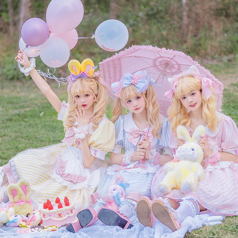 告白气球家小心动lolita店员服