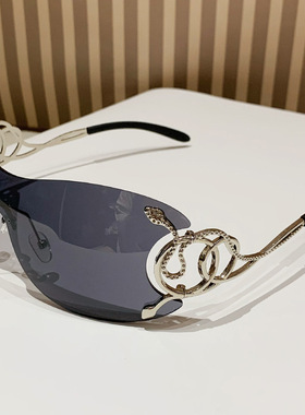 2024新款弧形欧美风格修饰脸型时尚女款眼镜1048