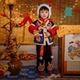 全程锦绣舞龙新禧冬儿童中国风刺绣唐装 汉服男宝宝新年喜庆拜年服