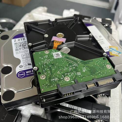 二手拆机紫盘机械硬盘 sata接口2t 3t 4t 6t 8t 10t 监控机械硬盘