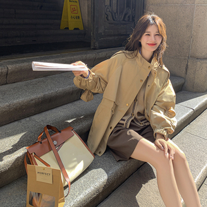 春装大货 立领风衣外套秋新款931-P145K198图片