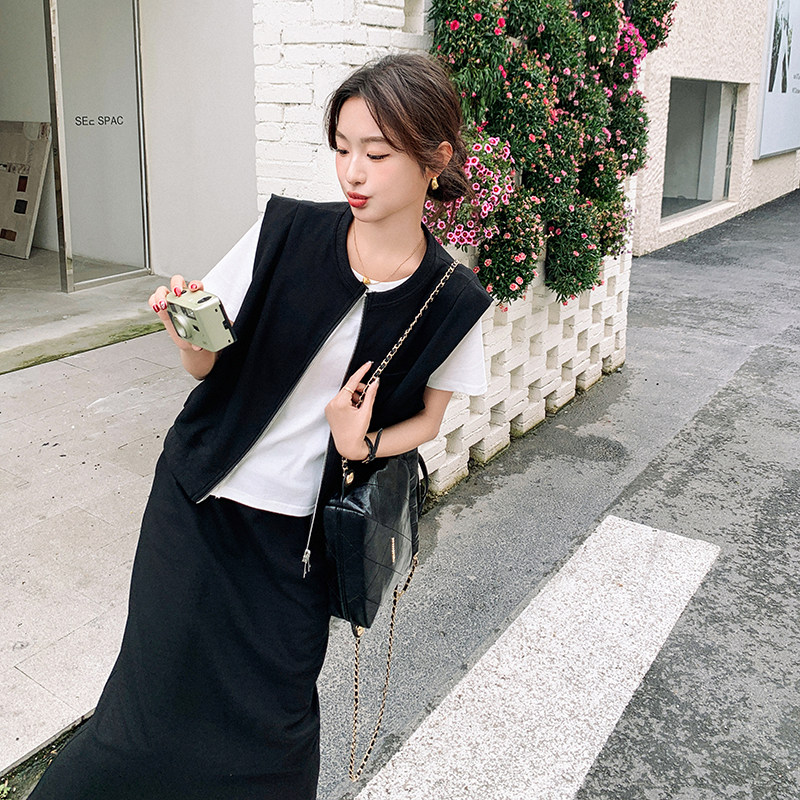新款现货三件套休闲百搭不挑人套装8087-P145K198,女装套装/套裙,2C153