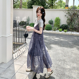 夏季吊带连衣裙+T恤2C153-2529-P145K218，女装连衣裙，2C153