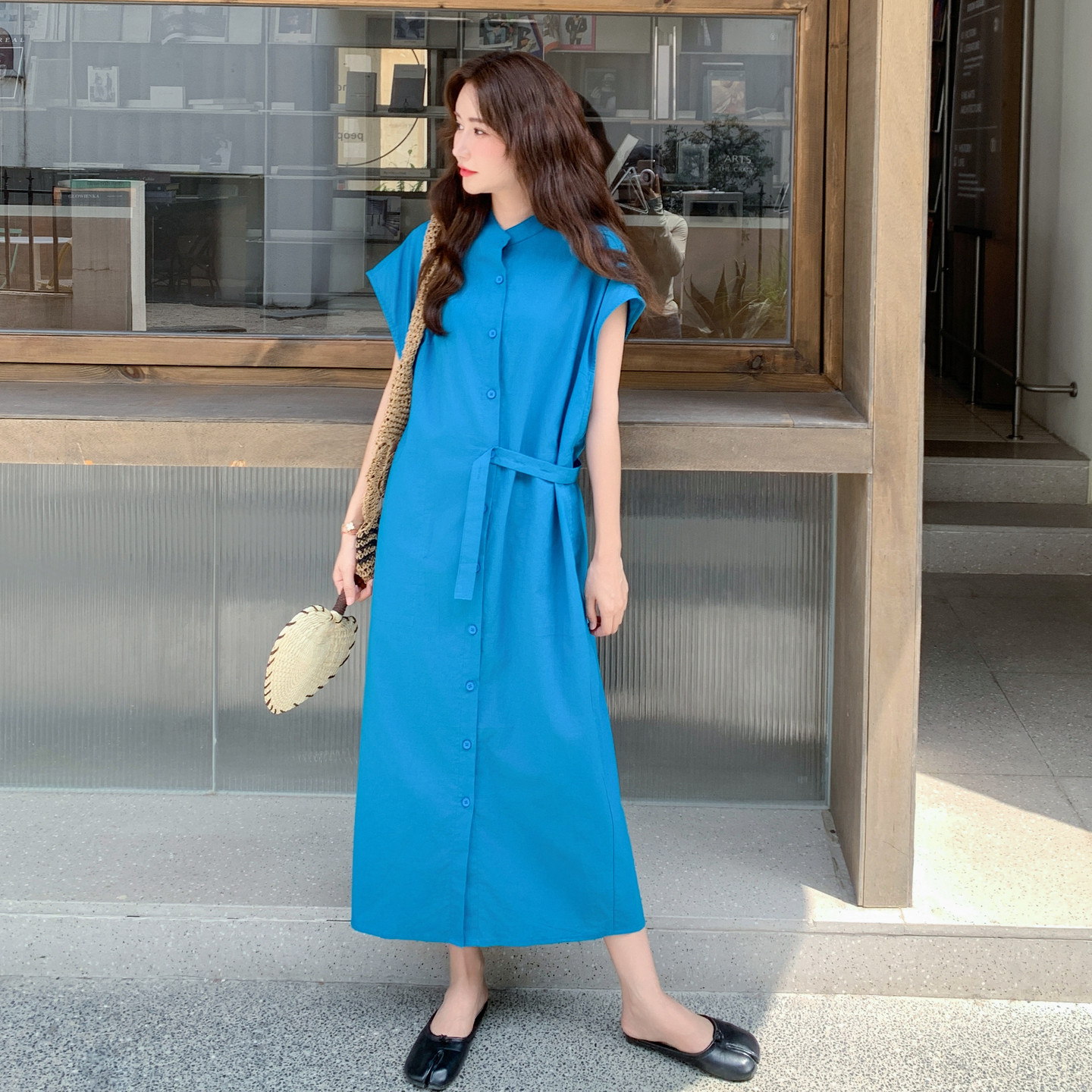 夏装新款气质简约连衣裙809-P135K208,女装连衣裙,2C153