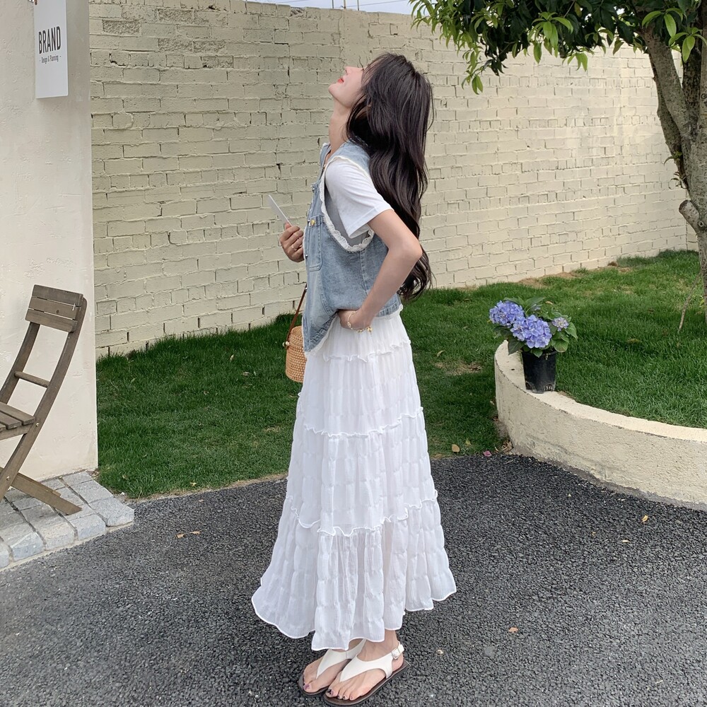 夏装新款马甲+半身裙+T恤三件套2C153-2516-P185K258,女装套装/套裙,2C153