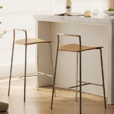 北欧简约铁艺高脚凳工业风吧台椅