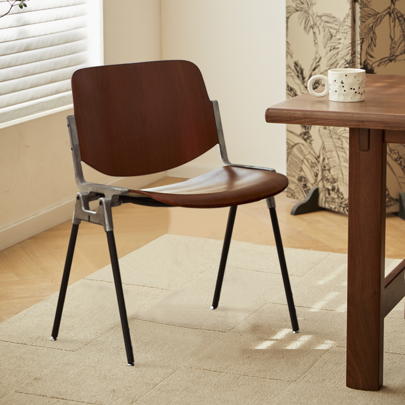 犇超家具中古风家用可叠放餐椅