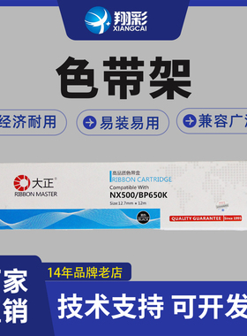 翔彩适用STAR实达NX500色带架BP750K BP650K 650KII BP700K ZY10 CS24 NX710 NX780 NX1870 NX2400色带芯 框