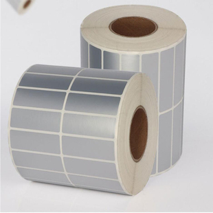 421T消银龙贴纸 420 特惠40x15亚银纸PET防水标签纸G530 ZD888CR