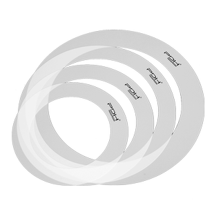 PDH架子鼓止音圈10 12 13 14英寸嗵鼓军鼓静音泛制弱弱音圈皮垫套