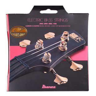 Ibanez依班娜 IEBS4C电贝司琴弦 四五弦贝斯Bass带涂层45-105套弦