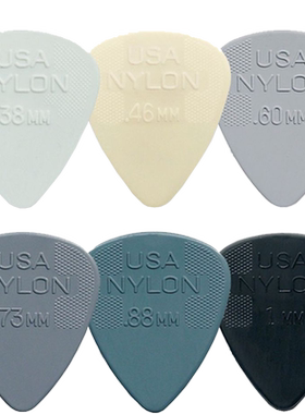 美产邓禄普nylon民谣吉他拨片