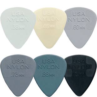 正品Dunlop邓禄普 Nylon尼龙标准吉他拨片 防滑电木民谣扫弦弹片