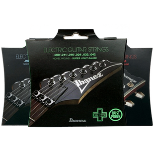IBANEZ依班娜 IEGN6CW电吉他弦 镍制七八弦琴弦IEGS61 09 010套弦