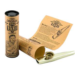 英国原装进口Clarke克拉克卡祖笛金属Kazoo吉他尤克里里伴奏笛子