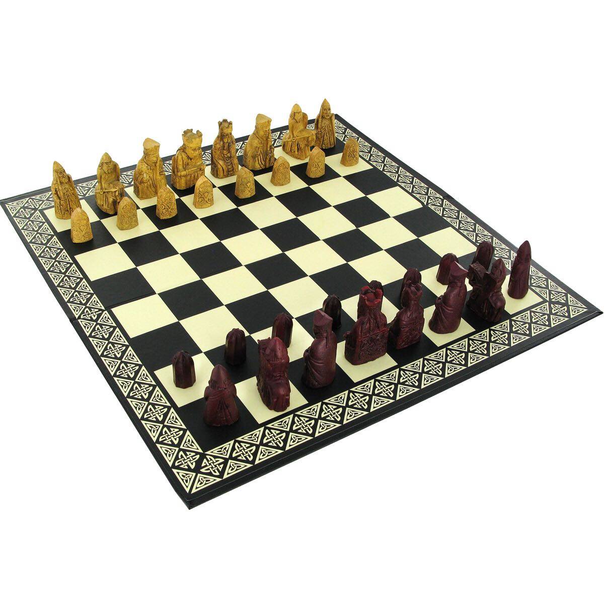 现货英国大英博物馆文化纪念礼品刘易斯棋子国际象棋摆件复刻小号