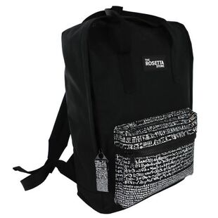 现货 欧洲旅游英国大英博物馆罗塞塔石碑背包双肩包书包 黑色边