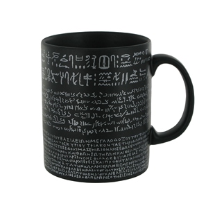 预定英国旅游纪念 礼品 大英博物馆 埃及 罗塞塔石碑 马克杯杯子