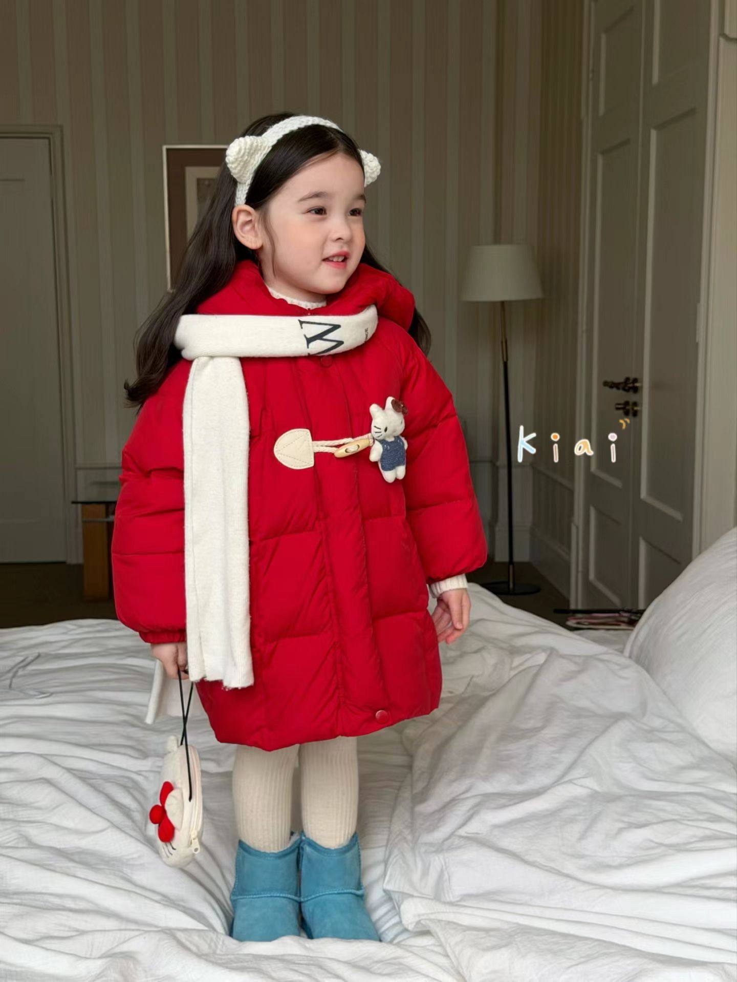 Kiai女童羽绒服2026新款羽绒服