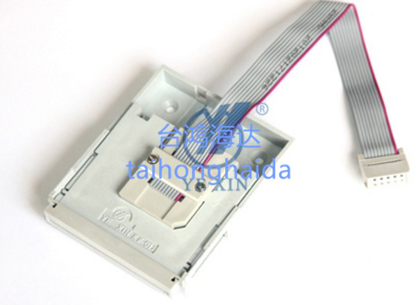YEXIN IC卡卡座推推式 明华明泰读写器卡座 接触式卡座 KF012