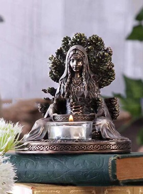 凯尔特女神雕像家居装饰摆件