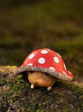 蘑菇花园树篱园林工艺品