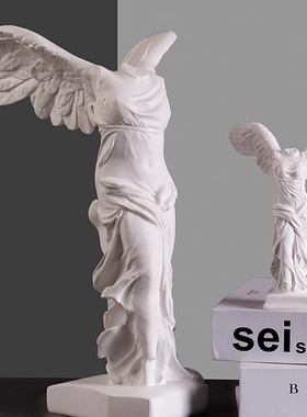 欧胜利女神人物像雕塑创意树脂