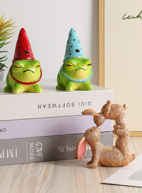 新品庭院小装饰摆件树脂工