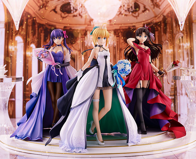樱漫社 GSC 命运之夜 Saber 远坂凛 间桐樱 15th 庆典礼服 现货